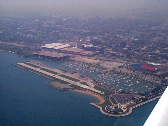 Meigs Field and Soldier Field